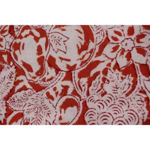 100% Cotton Hand Block Print <b>Indian</b> Rectangular Tablecloth Napkins Floral Farmhouse Design Kitchen Linen for Home Use Hotels - Product Image 3