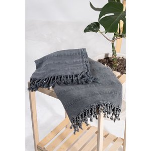Juego de toallas de baño Peshtemal lavado a la piedra punto de encuentro perfecto de naturalidad y elegancia - Product Image 3