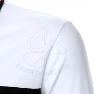 Camisetas Polo de color sólido para parches personalizados Camiseta Polo de golf de contraste de alta calidad para hombres hecha en Pakistán - Product Image 4