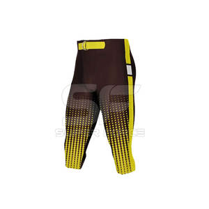 Vente de gros Uniformes de football américain personnalisés avec logo d'équipe et tissu à mailles respirant Ensemble d'uniformes de football américain - Product Image 6