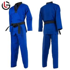 Uniforme de Taekwondo ligero elástico de alta calidad de estilo popular Venta directa de fábrica Algodón Poliéster Precio barato para adultos - Product Image 1
