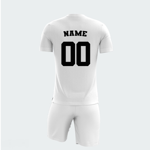 2025 Latest Designed Soccer Uniforms for Adult Custom Heat-Transfer Printed Short Sleeve Football Wear Quick Dry Front <b>Low</b> MOQ - Product Image 5