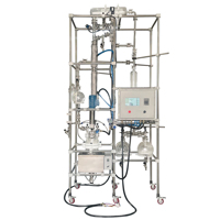 Réacteur en verre sphérique bon marché pour machine d'extraction de CO2 supercritique/machine de production de biodiesel
