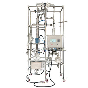 초임계 <span class=keywords><strong>CO2</strong></span> 추출 기계/바이오 디젤 생산 기계를위한 저렴한 구형 유리 반응기 - Product Image 4