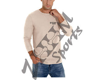 Camiseta informal ligera con patrón sólido para hombre, jersey de manga larga con cuello redondo y gofres, conjunto de camisa de secado rápido de punto térmico de otoño - Product Image 4