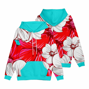 Sudadera suave con estampado personalizado de fabricante para mujer, sudaderas con capucha informales cómodas, bolsillo de longitud corta para la temporada de otoño - Product Image 5