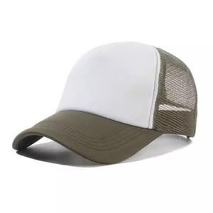 Casquette de camionneur en velours unisexe de haute qualité OEM 5 panneaux de filets Ports casquettes conception par sublimation logo brodé en 3D boucle en métal personnalisée - Product Image 6