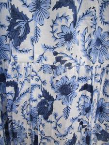 Majestueuse broderie florale manches cloche Vestidos tunique fabricants de vêtements indiens Sexy cravate cou femmes bohème robes de plage - Product Image 3