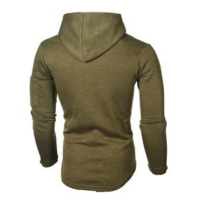 Sweat-shirt à capuche pour homme, design noir, poche kangourou, vente en gros, qualité supérieure, unisexe, 100% coton, pour homme - Product Image 2