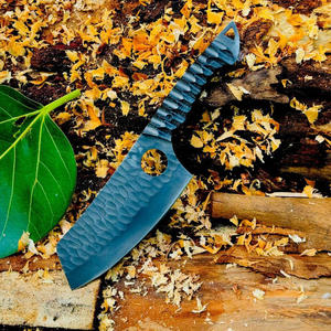 Couteau droit portable en acier inoxydable haute dureté, simple, multi-usage, intégré, pour la survie en plein air, le camping et la chasse - Product Image 4