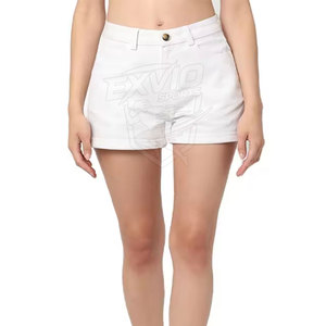 New Design Hot Sale Casual Wear Women <b>Jeans</b> <b>Short</b> Mid <b>Waist</b> Streetwear Women <b>Jeans</b> <b>Shorts</b> - Product Image 2