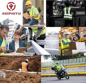 Gilet de sécurité réfléchissant de haute qualité pour hommes, gilet haute visibilité pour hommes - Product Image 5