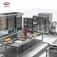 Equipement complet de boulangerie commerciale | Four à pain et à gâteaux pour pâtisseries et boulangeries industrielles