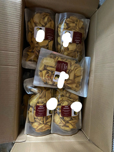 Chips de jacquier séchées sucrées et croustillantes emballées en vrac chips de jacquier séchées adaptées à la distribution mondiale de snacks - Product Image 2