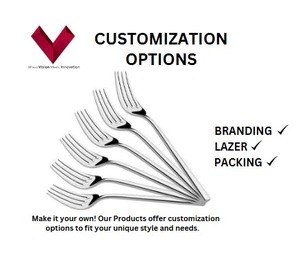 2025 <b>Top</b> Selling 6-inch Pastry Dessert Fork Eco-Friendly Stainless Steel Mirror <b>Silver</b> Plated Reusable Flatware Set for Kitchen - Product Image 3