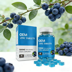 טבליות מאושרות GMP וחלאל לתוסף תזונה של אבץ - Product Image 2