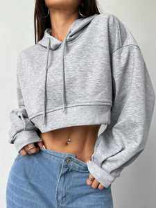 Sweat-shirt pour femme de haute qualité, épais, confortable, coupe ample, surdimensionné, avec poignets côtelés extensibles, imprimé personnalisé - Product Image 6