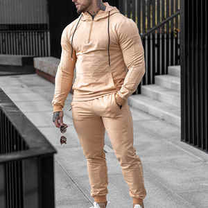 Sudadera y sudadera de algodón ajustada para hombre - Product Image 4