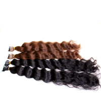 Extensions de cheveux humains vierges en gros, style Yaki russe, double trame, double tirage européen, à bandes adhésives