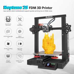 Impresora 3D FDM ELEGOO Neptune 2S, Automática, Portátil, para Laboratorio/Educación, Conexión USB, Pantalla LCD, Nivelación Automática SLM, 1 Año de Garantía, PLA - Product Image 2