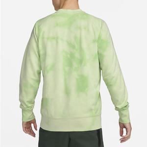 Unisex Custom Hot Selling Drop Shoulder Women Oversized Sweatshirts Crop <b>Top</b> For Girls Dip Dye Sweatshirts - Product Image 6