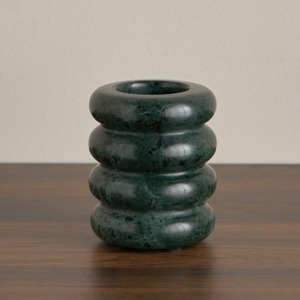 เชิงเทียนหินอ่อนสุดหรู ของตกแต่งห้องนั่งเล่นอย่างมีสไตล์ ของประดับตกแต่งโต๊ะกลางแบบวินเทจ แท่นโชว์ทรงเสา - Product Image 3