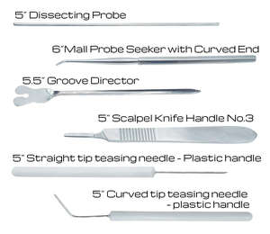 Ensemble de kit de dissection d'étudiants en médecine en acier inoxydable de haute qualité - Product Image 4