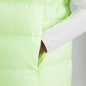 Haute qualité bulle bouffant gilet américain hommes hiver en plein air décontracté respirant vêtements d'extérieur corps plus chaud sans manches veste Zip - Product Image 6