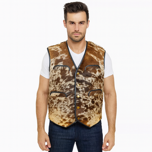 Chaqueta de cuero con cuello alto y cremallera para hombre, de la mejor calidad, estilo casual negro, estilo urbano, con teñido liso. - Product Image 1