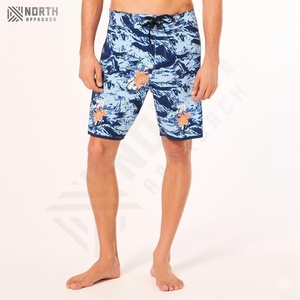 Shorts de Playa de Punto con Cordón Ajustable de Alta Calidad, con Bolsillos Laterales, Secado Rápido, Ligeros, Cintura Alta para Hombre, Verano - Product Image 2