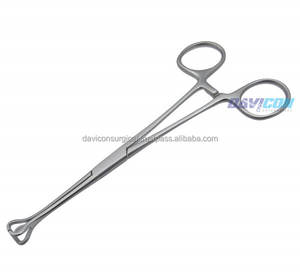 Pinzas profesionales de tejido Acic, mandíbulas de 9,5mm de ancho, 9,1/2 pulgadas - Product Image 2