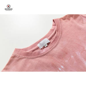 เสื้อยืดคอกลมผ้าฝ้าย100% 240gsm ลายมัดย้อมระบายอากาศได้ดีเป็นมิตรต่อสิ่งแวดล้อมสไตล์ลำลอง - Product Image 2