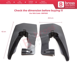 Guardabarros Delantero Derecho e Izquierdo BSP1223 para Sprinter 906 NCV3 Crafter MK1 2006-2017 9068820004 9068820104 - Product Image 6