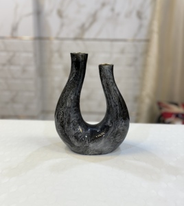 เชิงเทียนรูปตัวยูสำหรับงานแต่งงาน/ขาตั้งทำด้วยมือจากวัสดุเรซิน HHO ทนความร้อน ขนาดสั่งทำได้ สำหรับตกแต่งบ้านในวันคริสต์มาส - Product Image 1