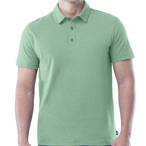 Polo manches courtes en coton coupe confortable pour homme à bas prix de l'usine directe - Product Image 1