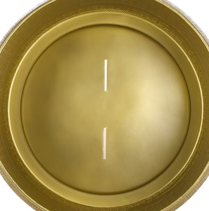 Vintage Round shaped Gold Powder Coated Drum <b>Side</b> <b>Table</b> coffee <b>table</b> Shiny Polished With Hammer Design for Indoor and Outdoor - Product Image 4