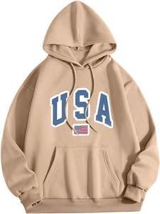 Sweat à capuche imprimé bouffant de couleur élégante à la mode de qualité supérieure pour hommes sweats à capuche en gros sweats à capuche imprimés en coton pour hommes - Product Image 5