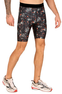 Pantalones Cortos Deportivos de Compresión para Hombre, Cintura Media, Sin Costuras, de Lana, para Gimnasio, Yoga, Ciclismo, Ecológicos, de Secado Rápido y Elásticos - Product Image 4