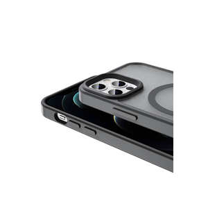 Coque de protection antichoc en silicone style Netzy Ins mat compatible MagSafe pour iPhone 12 Pro et 14 Plus - Product Image 5