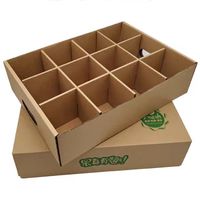 Avantage UV frais stratifié par matte de boîtes de papier de carton ondulé de fruit de tomate de cerise pour l'emballage de cadeau