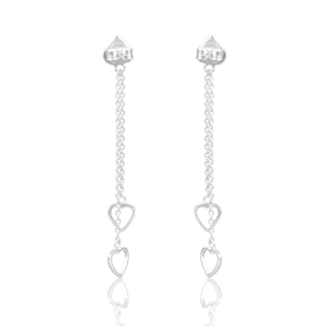 Vishuddha Chakra Design Pendientes Plain Silver Women's Jewelry Manufacturer 925 Pendientes de plata para mujer Regalo para ella - Product Image 1