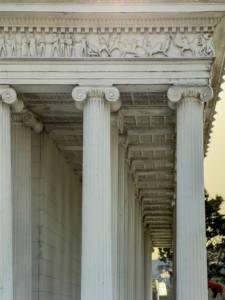 Colonnes architecturales modernes en marbre massif, sculptées avec soin, avec arches ornementales pour les projets structurels de luxe en extérieur - Product Image 4