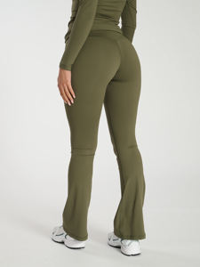 Mallas de cintura alta sin costuras para mujer, pantalones de Yoga elásticos de realce para entrenamiento físico, ropa de gimnasio - Product Image 6