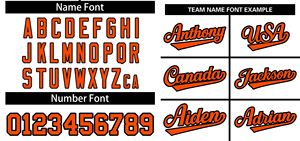 Camiseta de béisbol blanca personalizada para hombre, uniforme de equipo con ribete naranja, camiseta deportiva de manga corta con cuello en V y número de nombre - Product Image 3