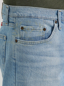 Pantalones cortos de mezclilla Vintage de verano 100% algodón personalizados para hombre, ropa de calle transpirable de cintura media, función antiarrugas, bolsillos sueltos sólidos - Product Image 4