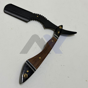 Rasage traditionnel exquis manche en bois élégant fabriqué à la main confort rasage de près netteté exceptionnelle durabilité toilettage - Product Image 4