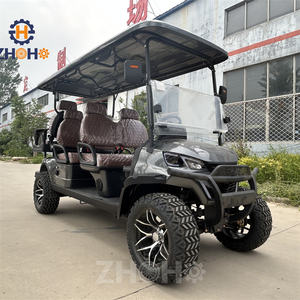 Carrito de Golf Todoterreno a Gasolina de 4 Plazas, Vehículo Legal para la Calle, Compatible con Actualización de Batería de Litio, en Venta - Product Image 2