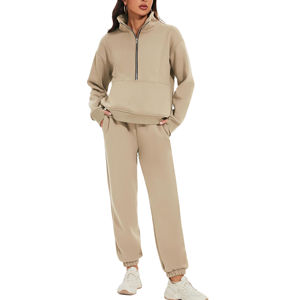 Vêtements de sport personnalisés 2 pièces costumes personnalisés unisexe joggers ensemble survêtements à capuche et survêtements jogger 2026 - Product Image 2