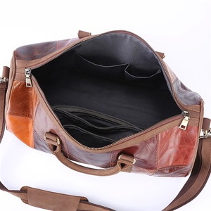 Sacs de sport personnalisés en cuir véritable, meilleur matériau avec marque privée et votre propre logo - Product Image 4