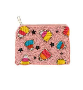 Monedero Elegante Hecho a Mano con Cierre y Patrones Intrincados de Bordado con Cuentas, Monederos de Cuentas Duraderos y de Alta Calidad - Product Image 4